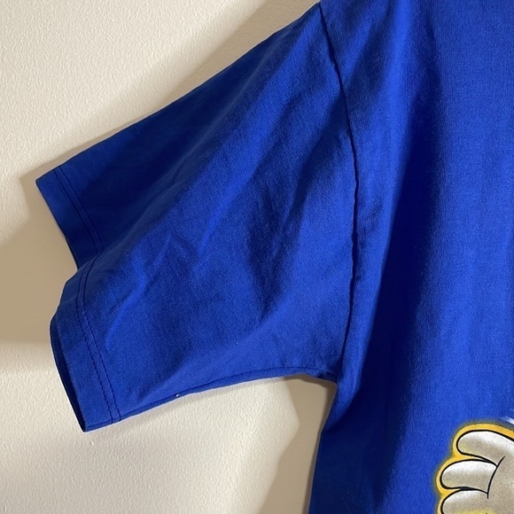 VTG 90s Tower Terror Tee Disney Mickey Mouse T-Shirt Blue Med Twilight Zone - Picture 7 of 16